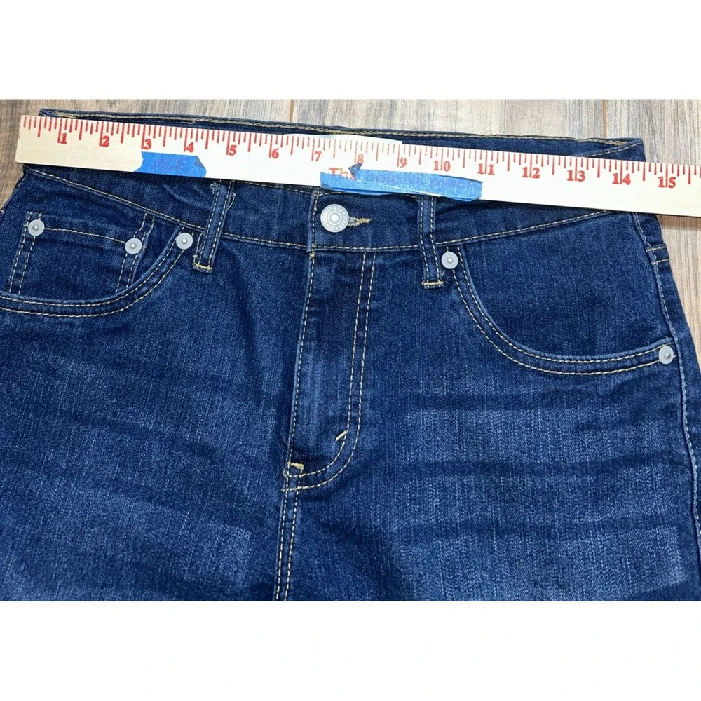 Levi's 511 Slim Dark Wash Stretch Jeans Men's Size 16 REG (28x30) - Picture 6 of 8